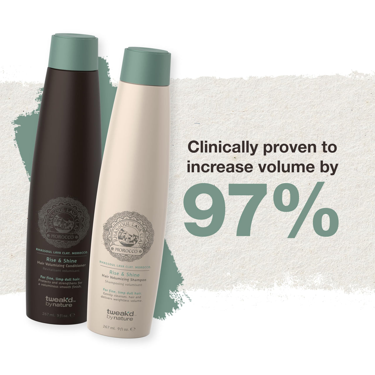 Tweak'd by Nature shampoo foam texture demonstrating gentle yet effective cleansing