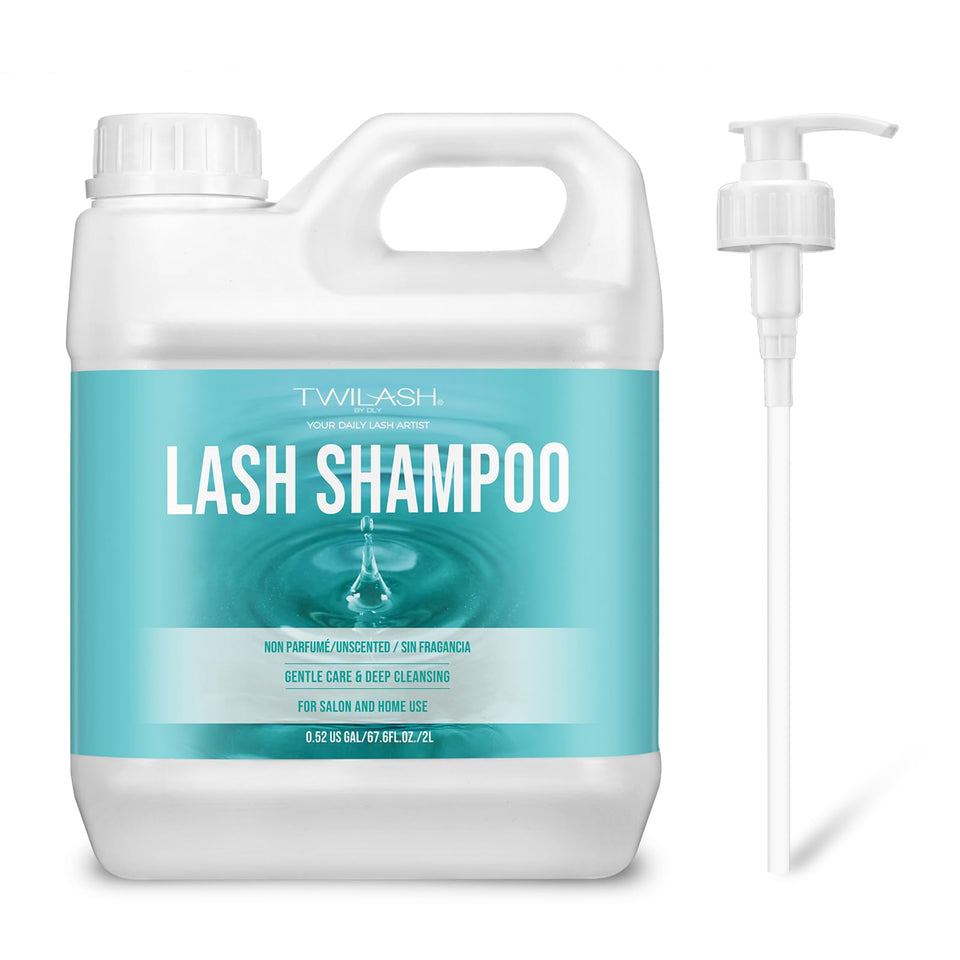 TWILASH BY DLY front label showing 2L size and unscented formula benefit