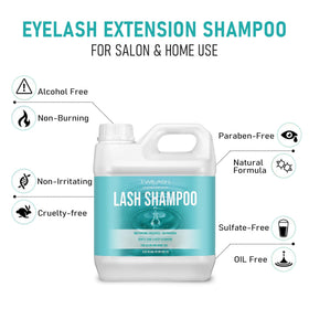 TWILASH BY DLY close-up foam texture illustrating light fluffy lather benefit