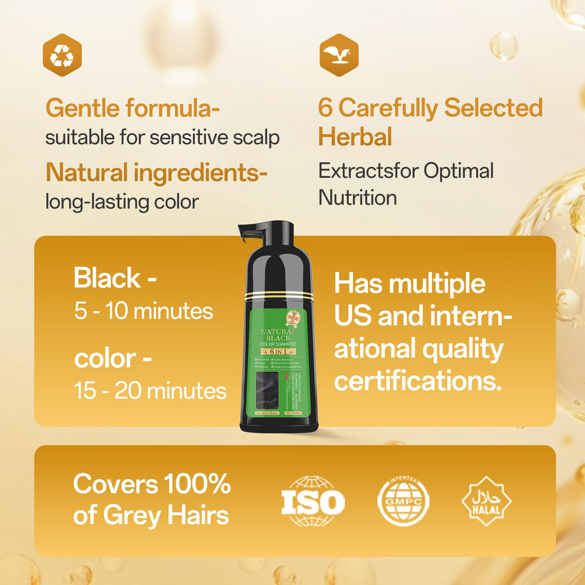 TWMINYUE before and after dark brown results showing natural finish