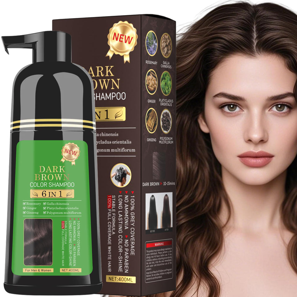 TWMINYUE front packaging showing dark brown color and benefits