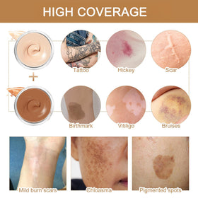 TWMKLP with brush and sponge for easy application and seamless blending