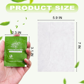 twoworld single wipe unfolded showing full-size coverage and easy use