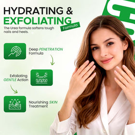 TXLSC BARE 40 creamy lotion texture close-up highlighting fast-absorbing, non-greasy hydration