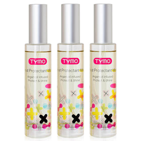 TYMO glass bottle front view showing clean packaging and formula benefits