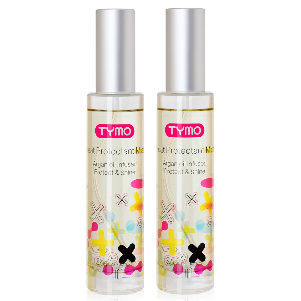 TYMO front packaging showing bottles and labels benefits