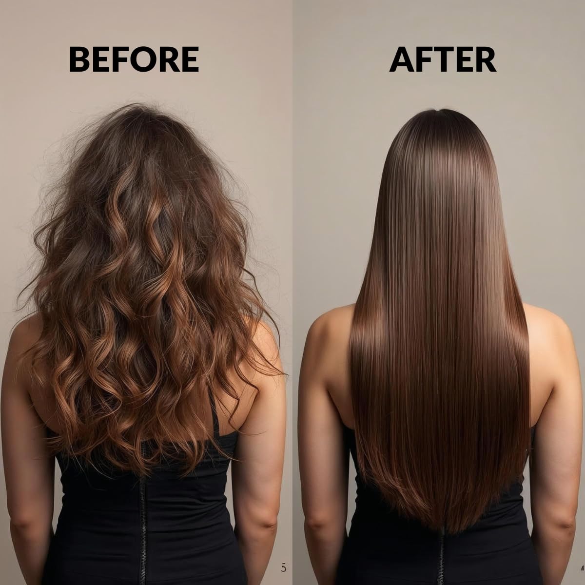 Tyrrel Professional applied in salon, stylist using thermal sealing for long-lasting smoothness