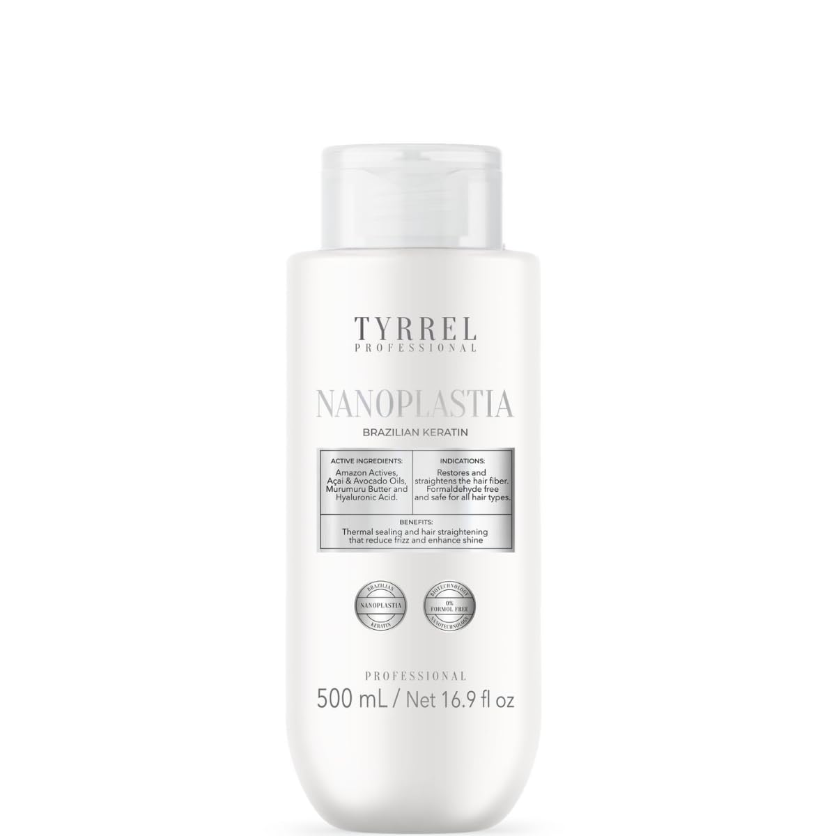 Tyrrel Professional front packaging shows label and volume, clear branding and product benefit
