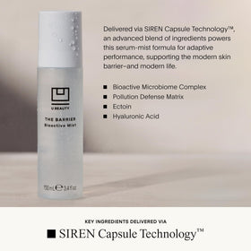 U Beauty texture on hand revealing lightweight serum-like feel and quick absorption