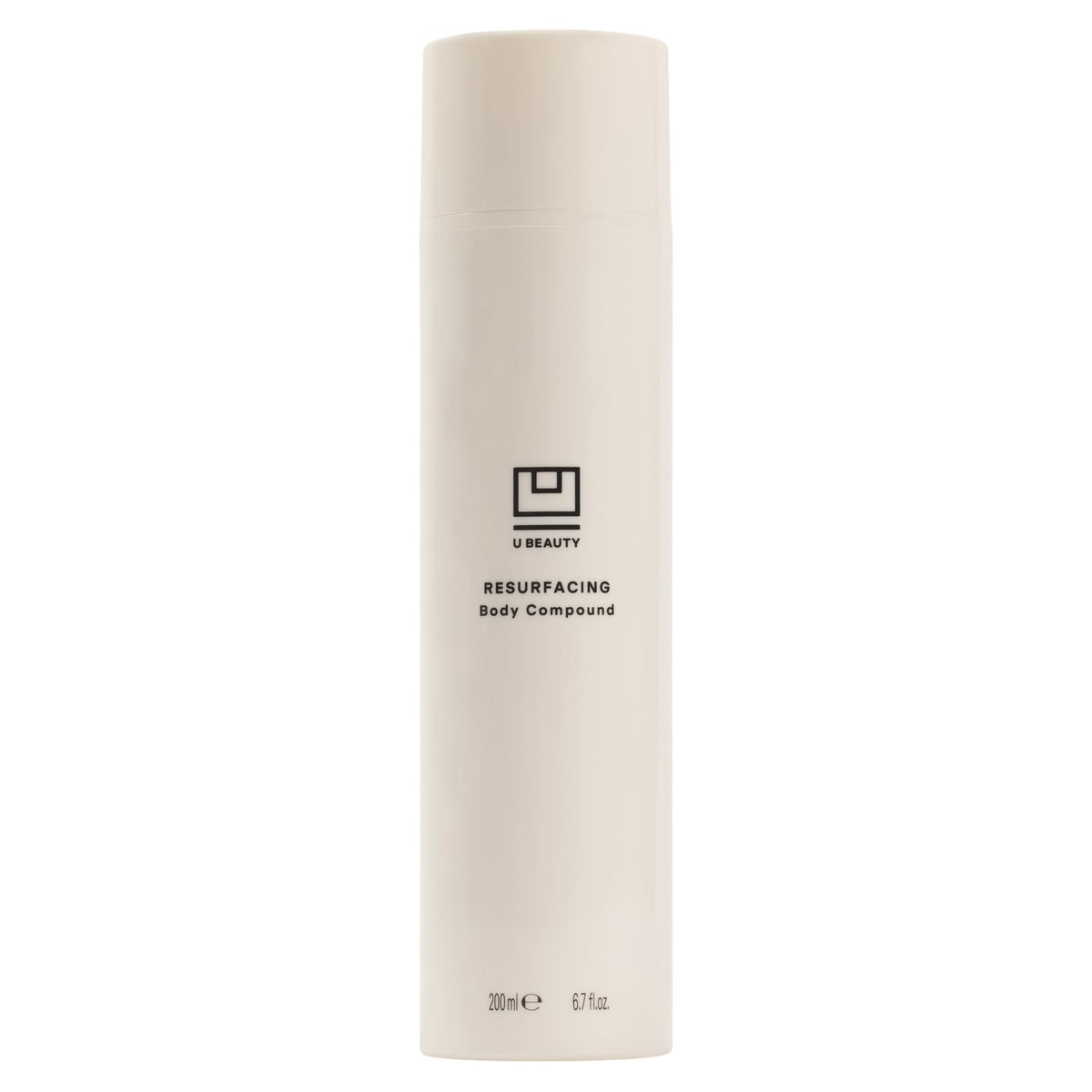 U Beauty front bottle showing product packaging and benefits