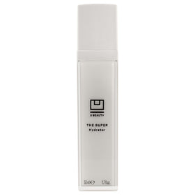 U Beauty SUPER Hydrator jar front view showing sleek packaging and product benefit