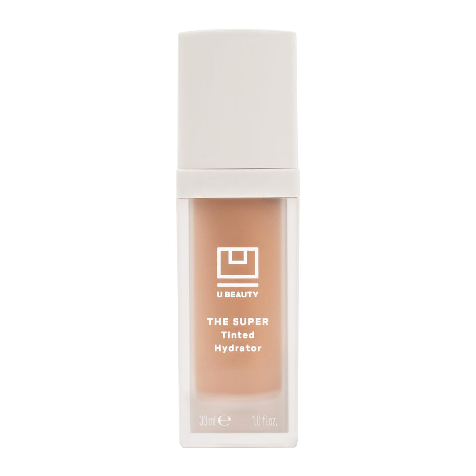 U Beauty front packaging showing compact tinted hydrator for quick glow