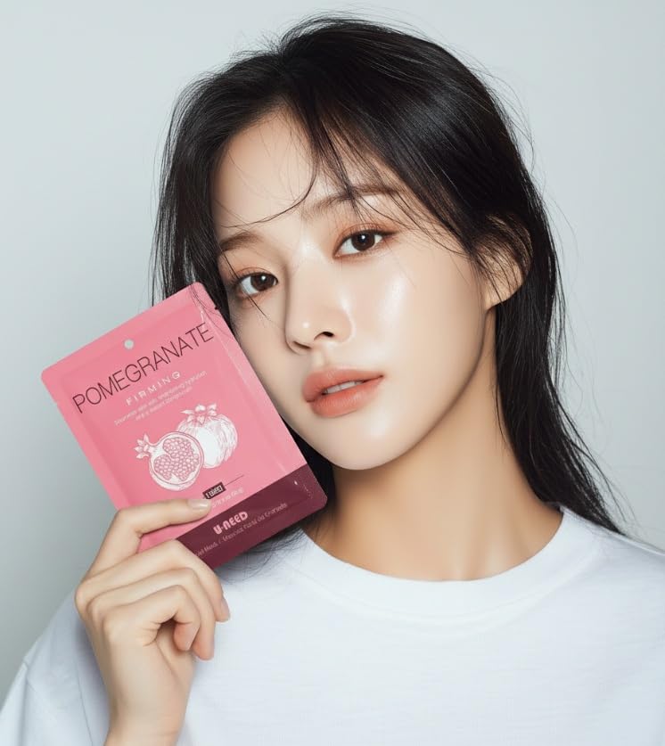 U-NEED mask serum dripping to show rich hydration potency