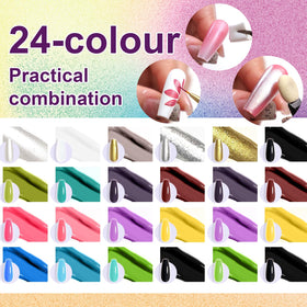 U-Shinein sponge blocks and tools laid out to speed gradient patting and save time