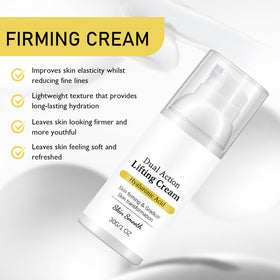 uaysqtedck in bathroom daytime routine showing easy layering with SPF