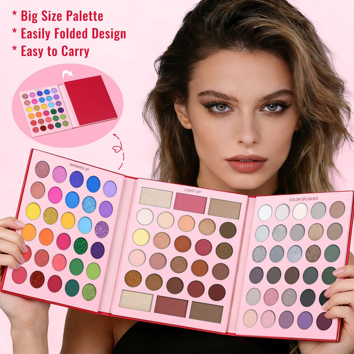 UCANBE blush contour highlighter section highlighting multi-use face options