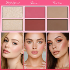 UCANBE model applying eyeshadow demonstrating wearable looks and inspiration benefit