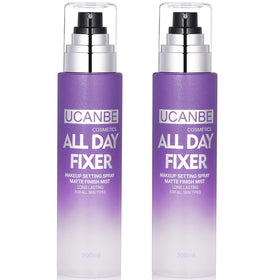 UCANBE front packaging showing matte finishing spray and brand visibility