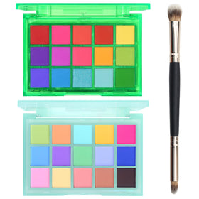 UCANBE front packaging showing two palettes for easy shade selection