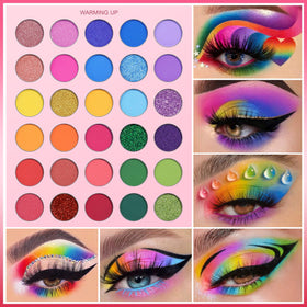 UCANBE glitter and shimmer shades reflecting light for high-impact finishes benefit