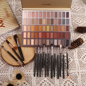 UCANBE packaged palette closed in compact case for travel-friendly storage benefit