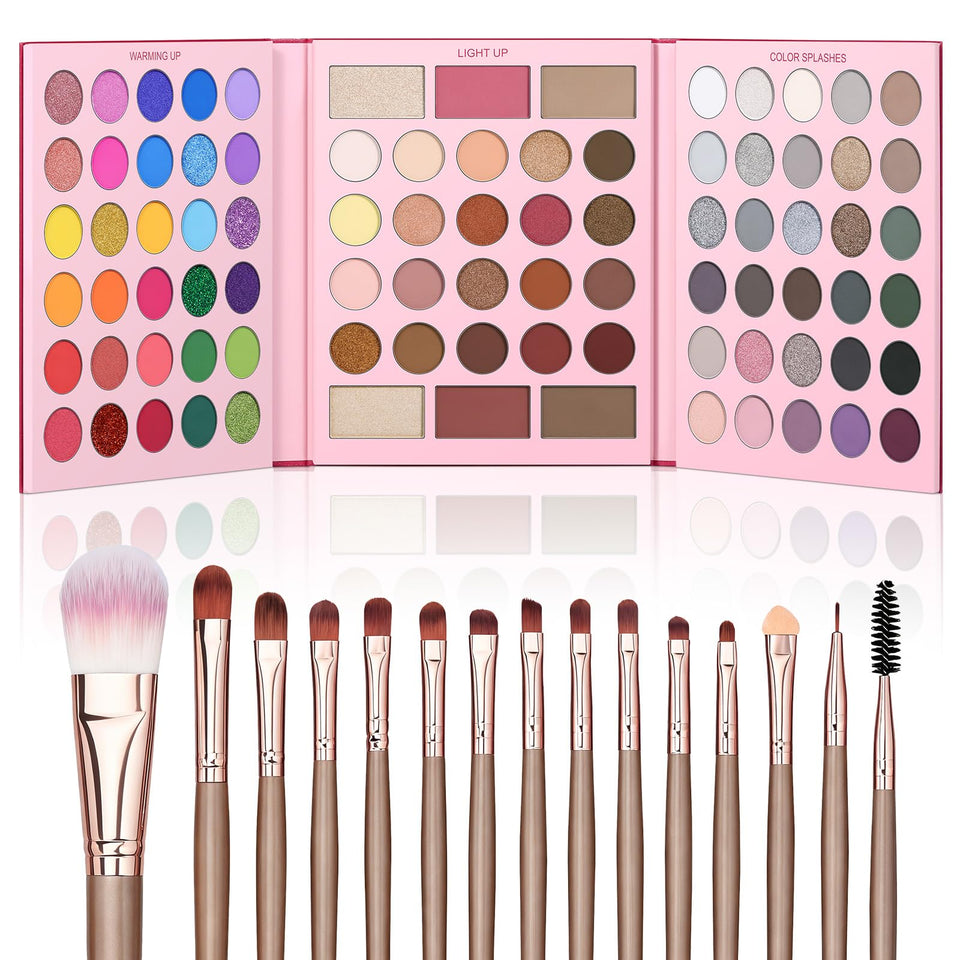 UCANBE palette front packaging showing full shade range and gifting appeal