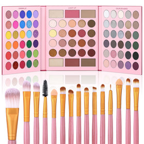 UCANBE palette front packaging showing full color range and portability benefit