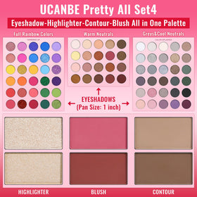 UCANBE close-up of pans showing smooth texture and easy blending benefit