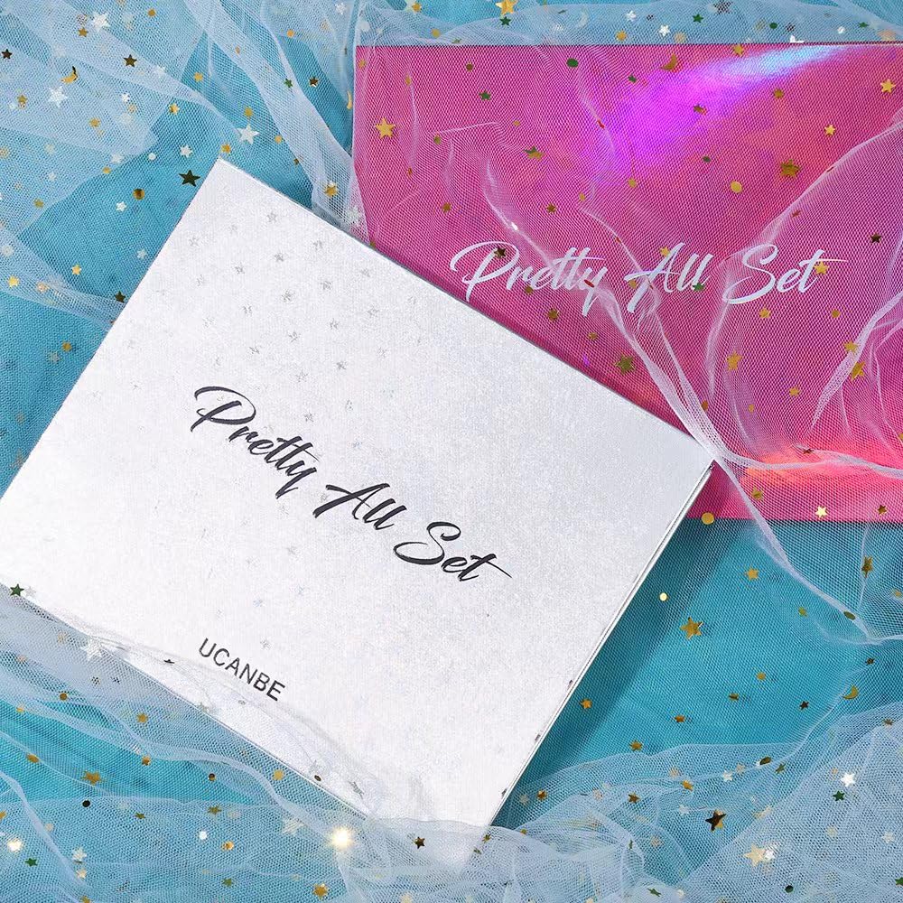 UCANBE lifestyle photo of party makeup application showing bold, photogenic colors