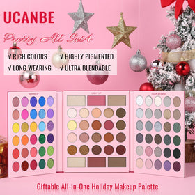 UCANBE close-up of pans highlighting texture variety and easy blending benefit