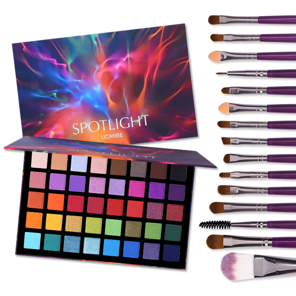 UCANBE front palette view showing compact design and brand appeal