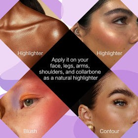 UCANBE neutral shade swatches illustrating versatile base and everyday blending