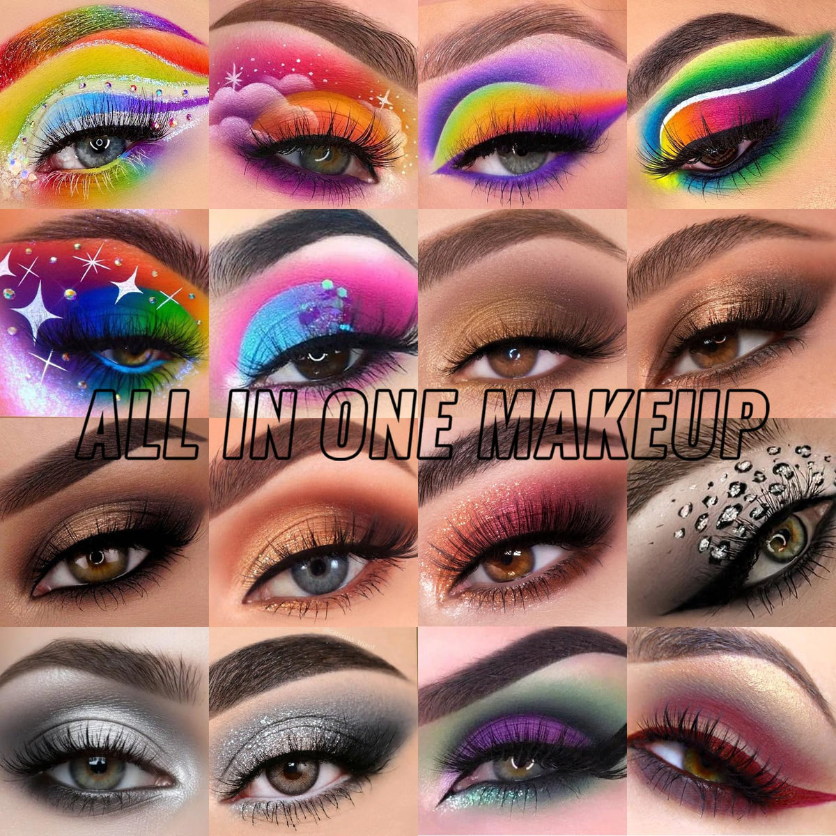 UCANBE arm swatches displaying true-to-pan pigments and color payoff benefit