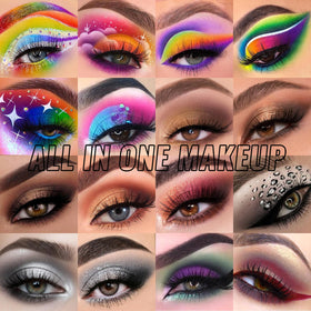 UCANBE arm swatches displaying true-to-pan pigments and color payoff benefit
