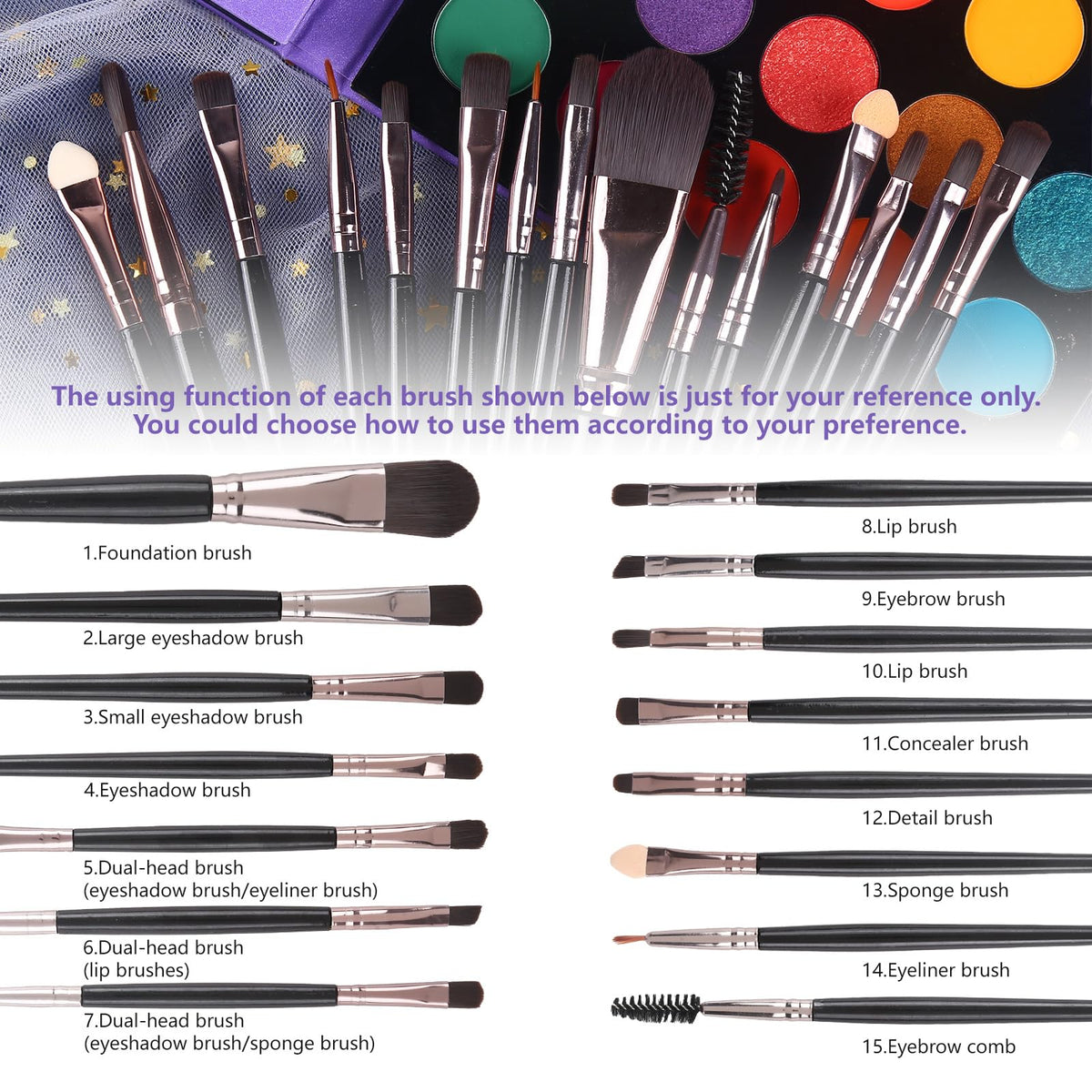 UCANBE assorted color swatches on arm showing blendable pigments