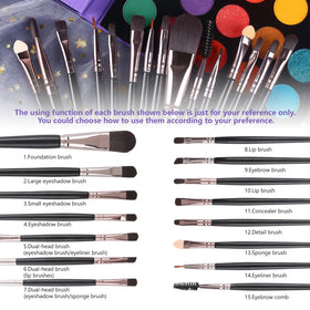 UCANBE assorted color swatches on arm showing blendable pigments