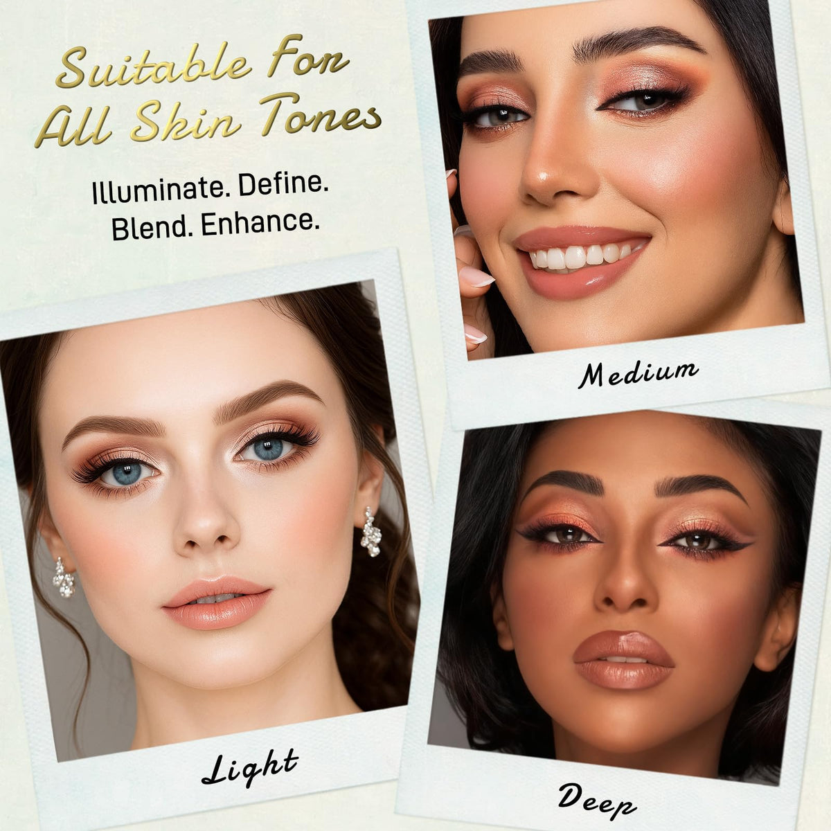 UCANBE palette staged in travel bag showing portability and space-saving benefit