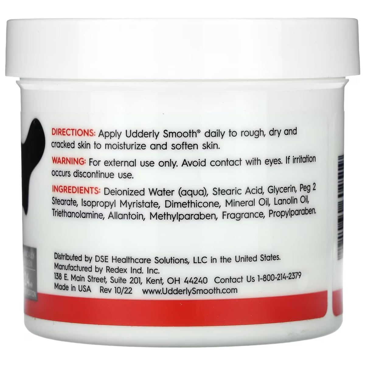 UDDERLY SMOOTH jar on bathroom counter showing everyday routine convenience benefit