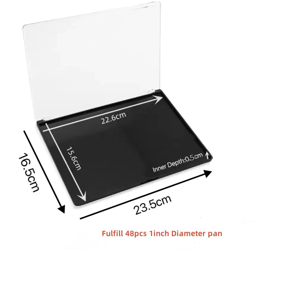 UDTIP palette open view with pans displayed for immediate color comparison benefit