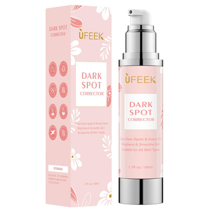 UFEEK front packaging showing bottle and label with clear benefits