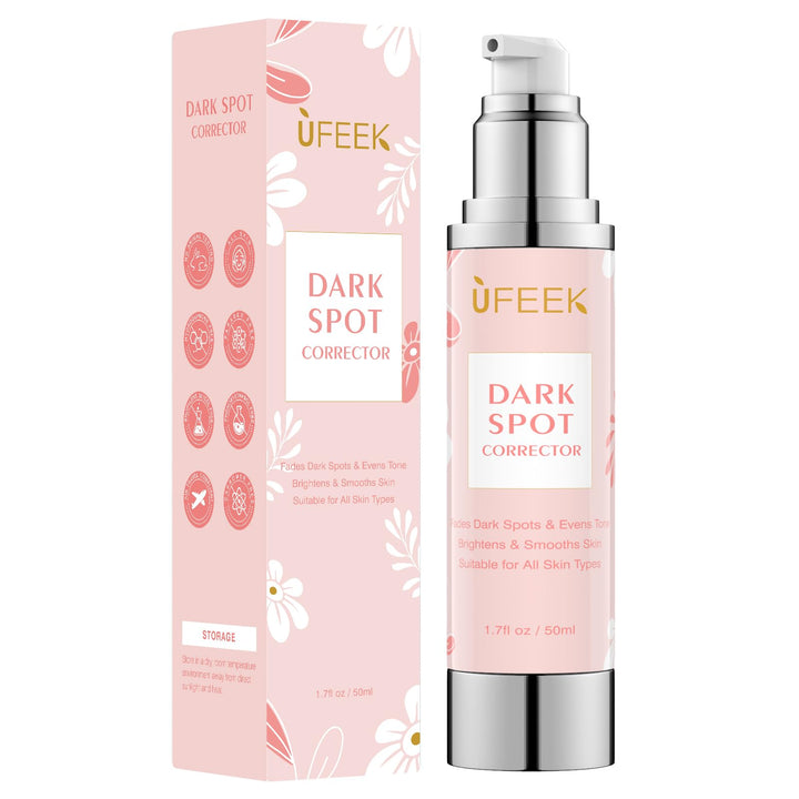 UFEEK front packaging showing bottle and label with clear benefits