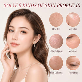 UFNA lifestyle nighttime bathroom scene showing restful skincare routine