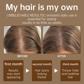 UIZELTA applied to scalp during massage to promote healthier hair environment