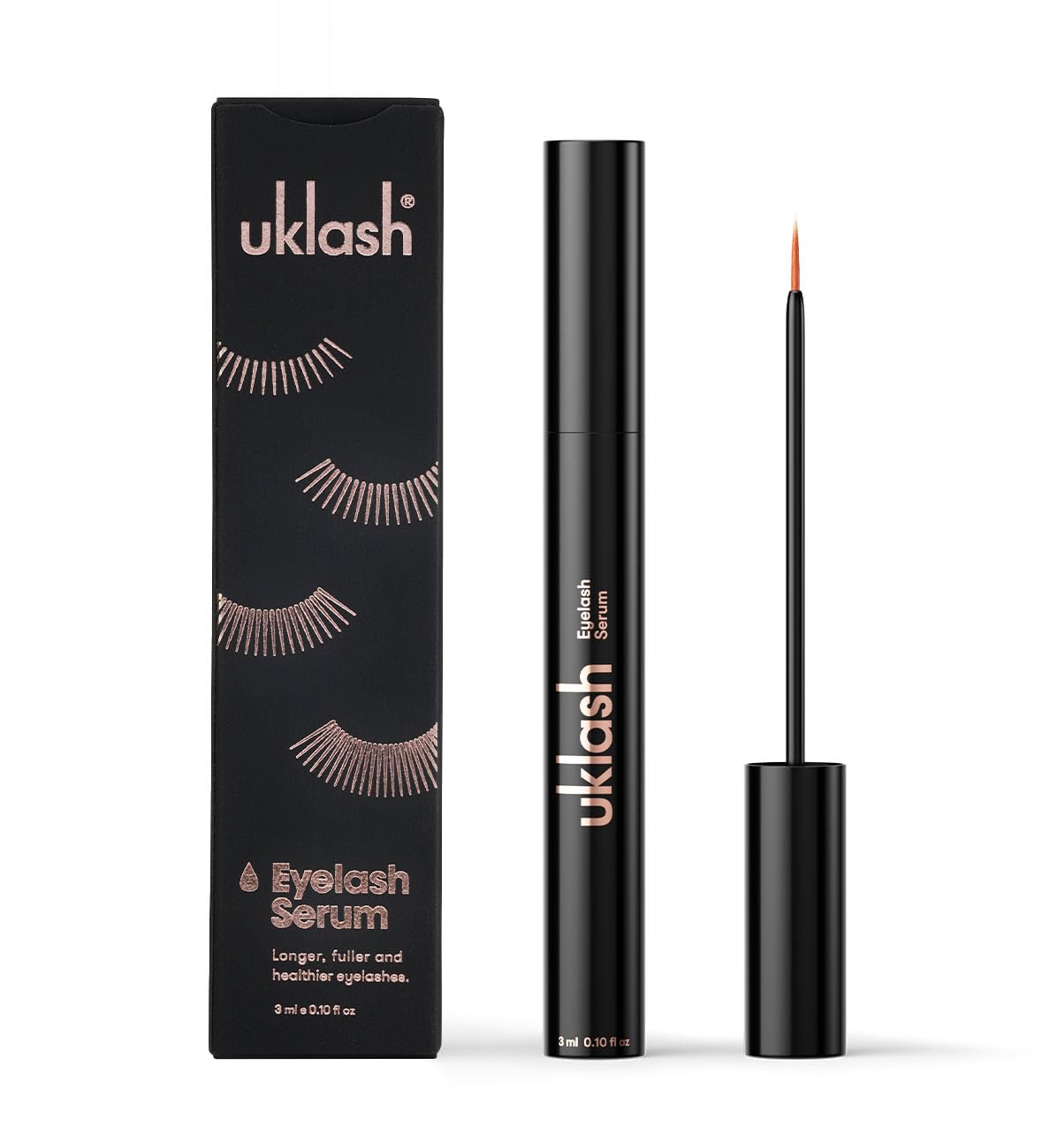 UKLASH front packaging showing bottle and box, highlights professional look