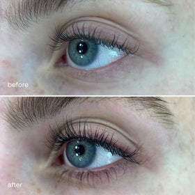 UKLASH sensitive applicator close-up showing precise brush for accurate nightly application