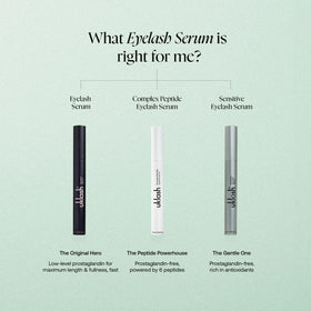UKLASH sensitive lifestyle bedroom routine showing easy nightly use before sleep