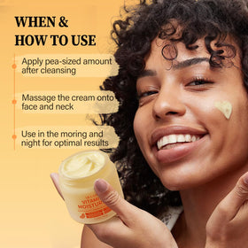ulluxe jar beside sunscreen and makeup showing layering compatibility benefit