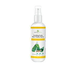 UltimateVitality bottle front view showing calming scalp mist benefits