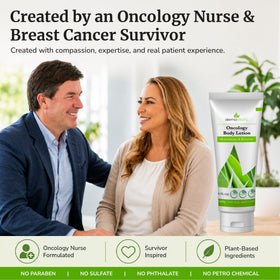 UltimateVitality dispensing cream onto hand for immediate soothing