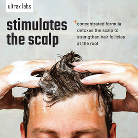 Ultrax Labs saw palmetto ingredient close-up supporting follicle health